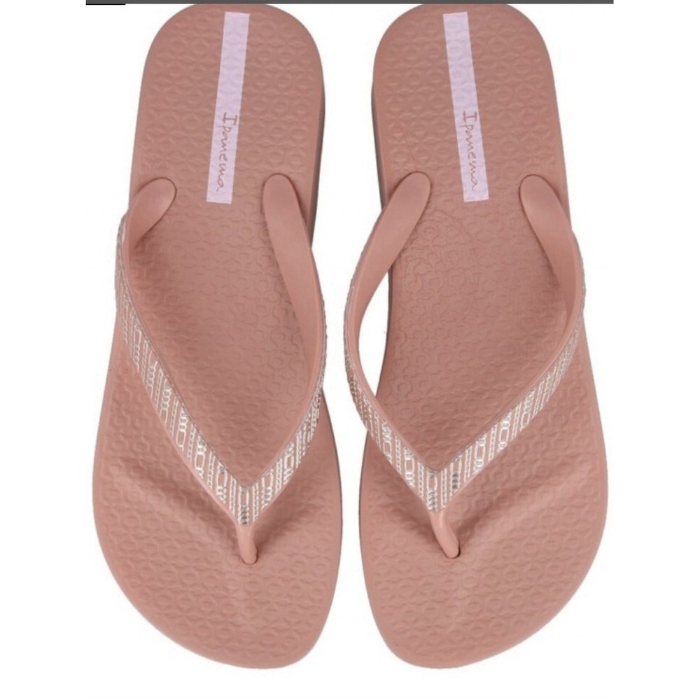 Ipanema Women's Mesh VIII Platform Sandals, Pink/Rose Flip Flop Size 8 - Picture 3 of 6